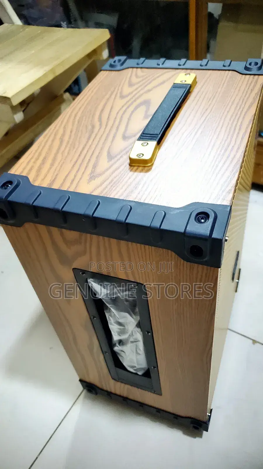 12 Inches Fol Rechargeable Speaker With a Free Microphone.