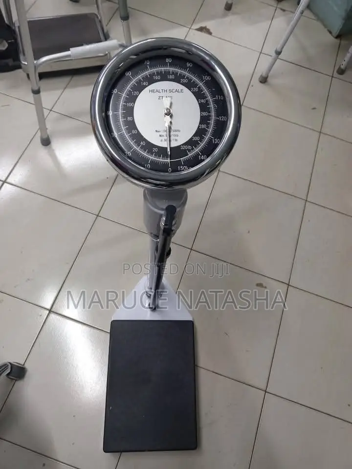 Adult Mechanical Weighing Scale With a Height Meter