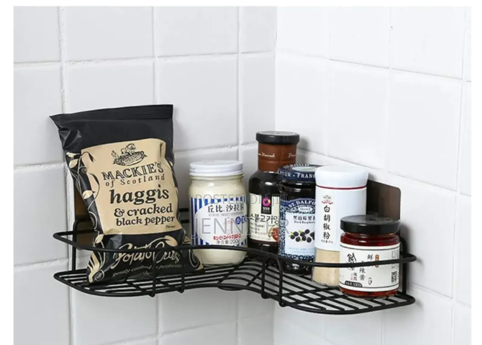 Kitchen/Bathroom Corner Shelf