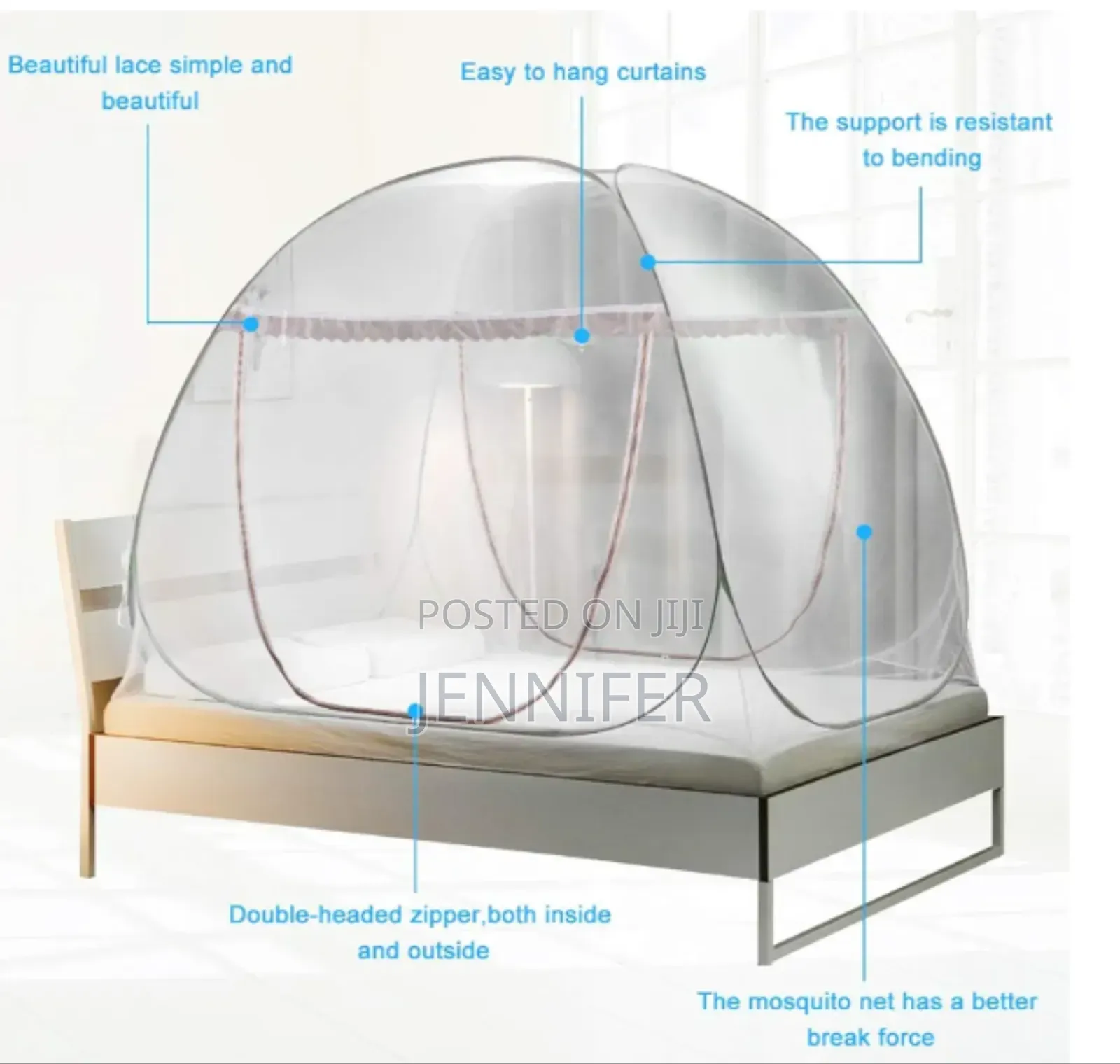 Folding Self Standing Mosquito Net