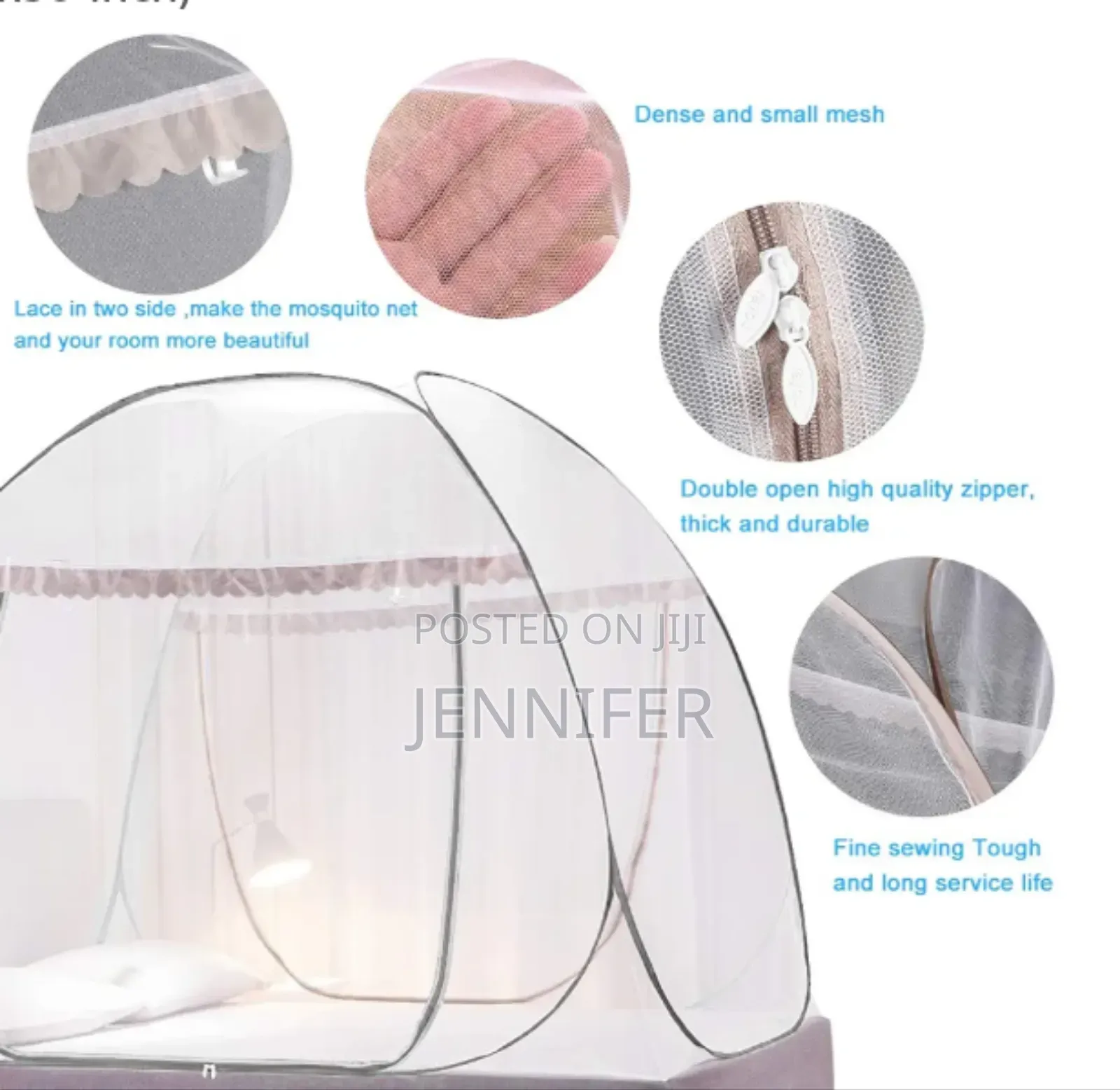 Folding Self Standing Mosquito Net