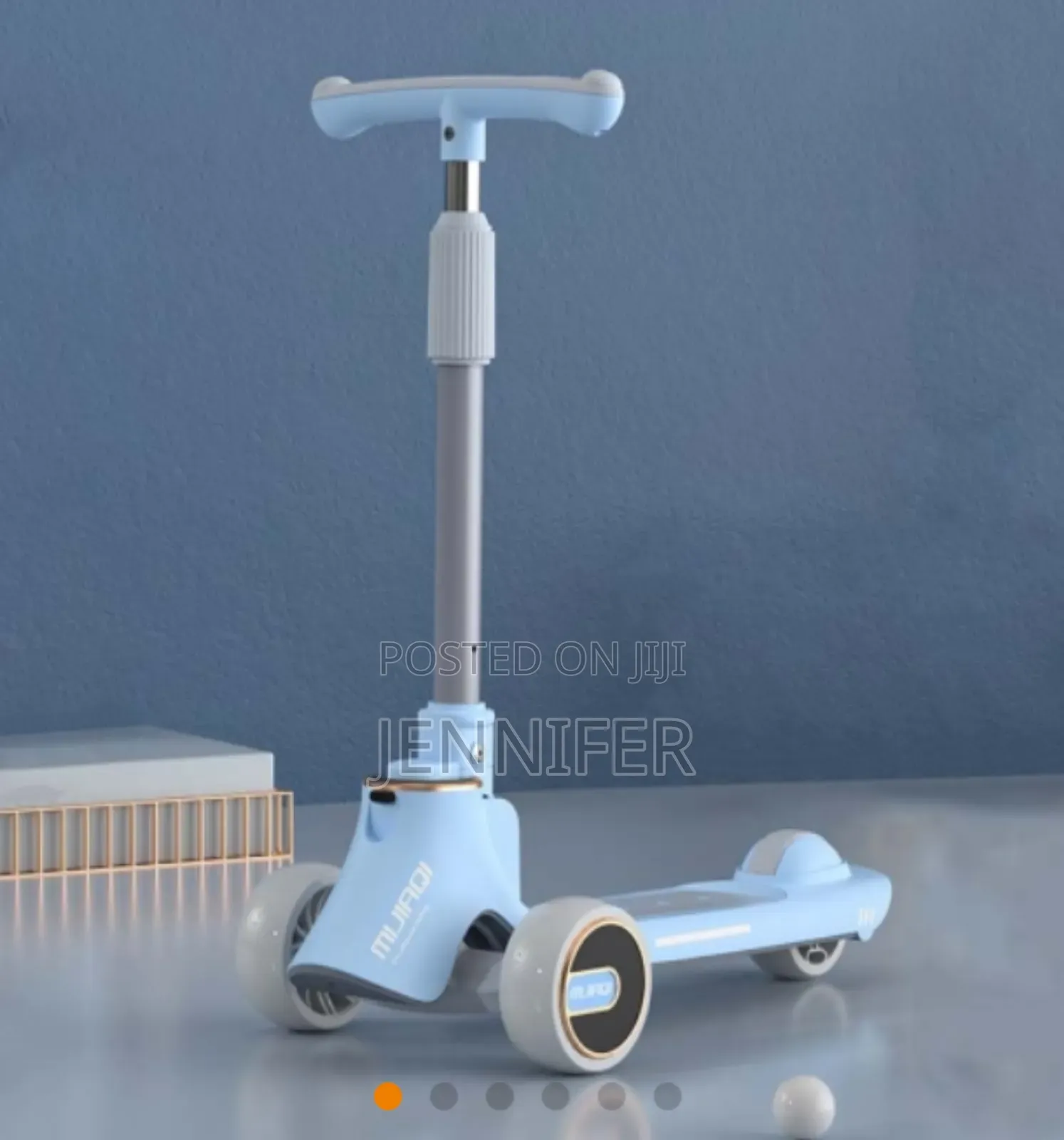 Foldable Kids Musical Scooter
