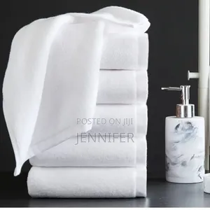 Pure White Cotton Towel