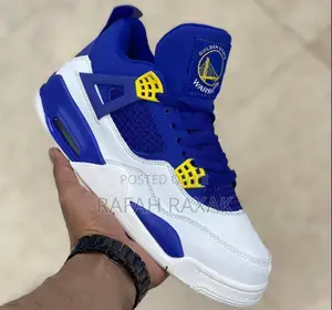 Original Air Jordan 4 Retro “Curry Warriors” Sneakers