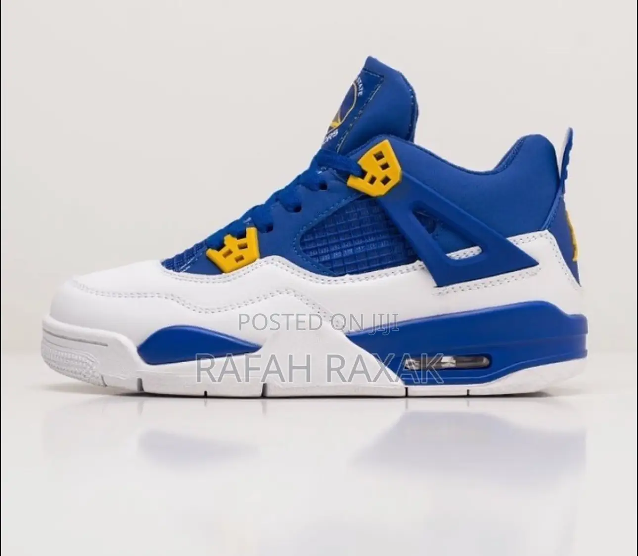 Original Air Jordan 4 Retro “Golden State Worriers” Sneakers