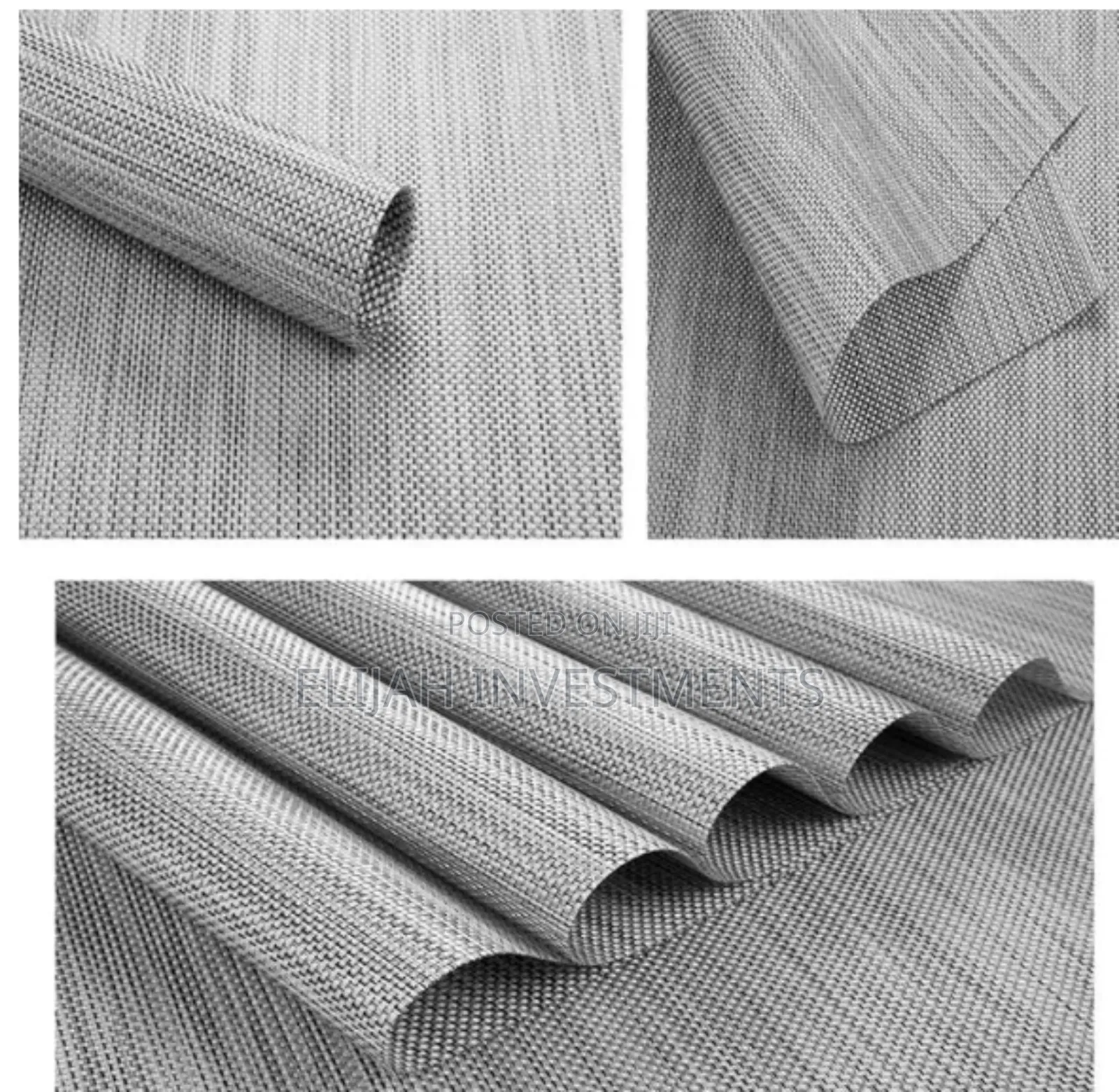 6pcs Plain Colour Table Mats