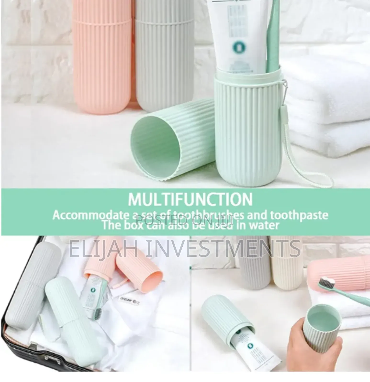 Travel Toothbrush Holder Case