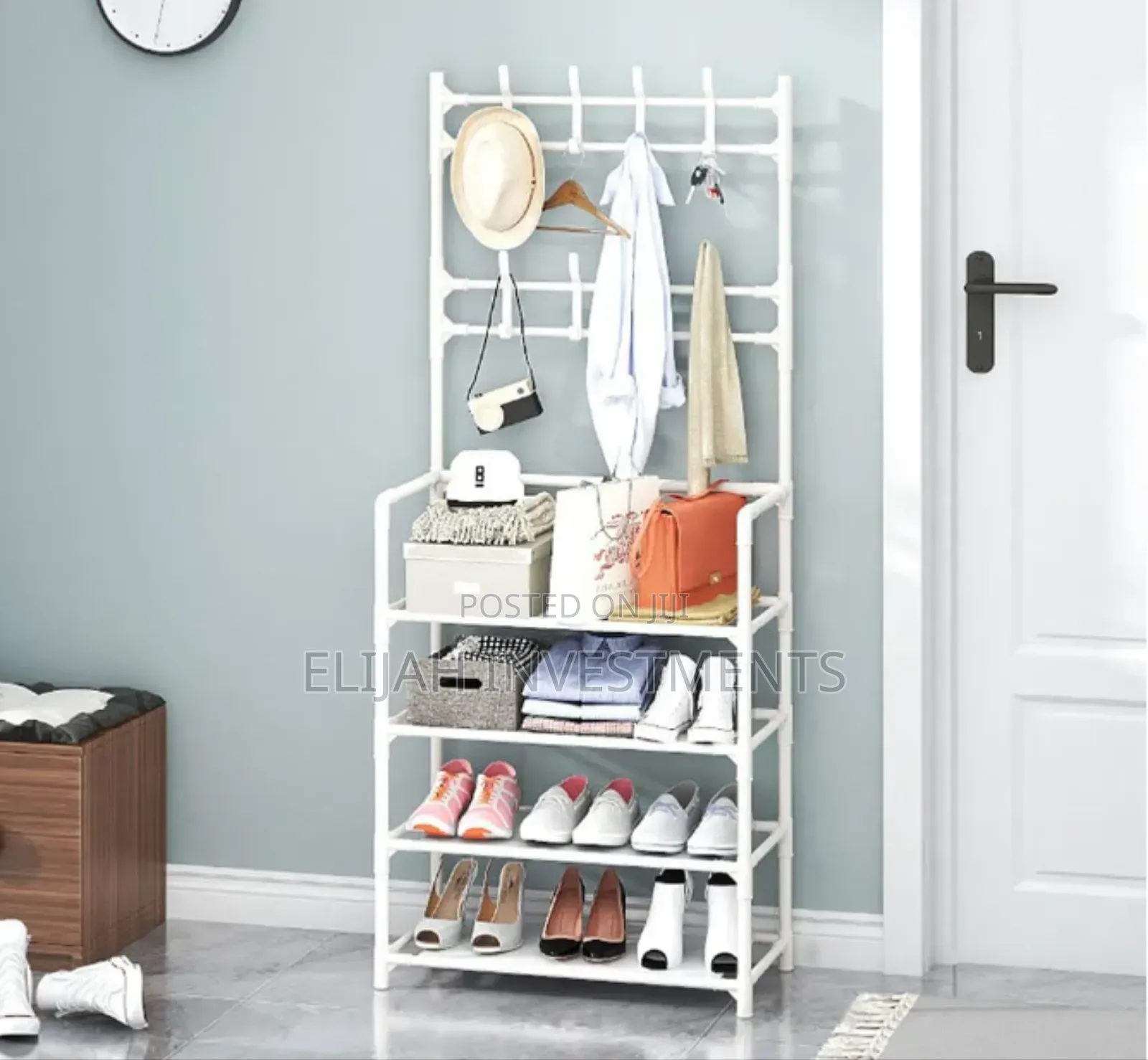 Heavy Duty Metallic Shoe Storage Rack