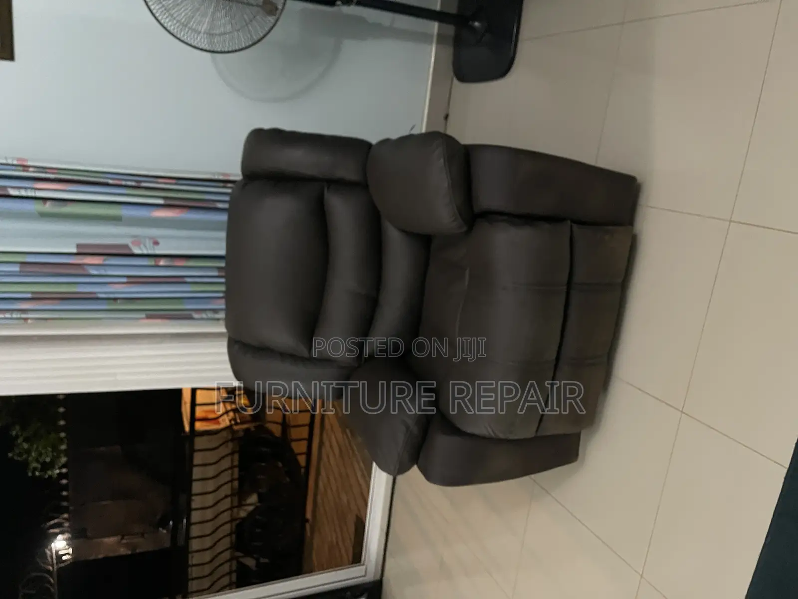 Recliner Transformation of Old Pure Leather to New