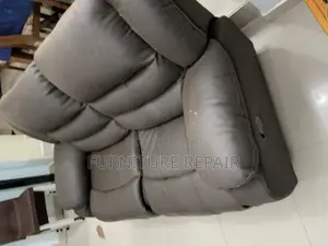 Recliner Transformation of Old Pure Leather to New