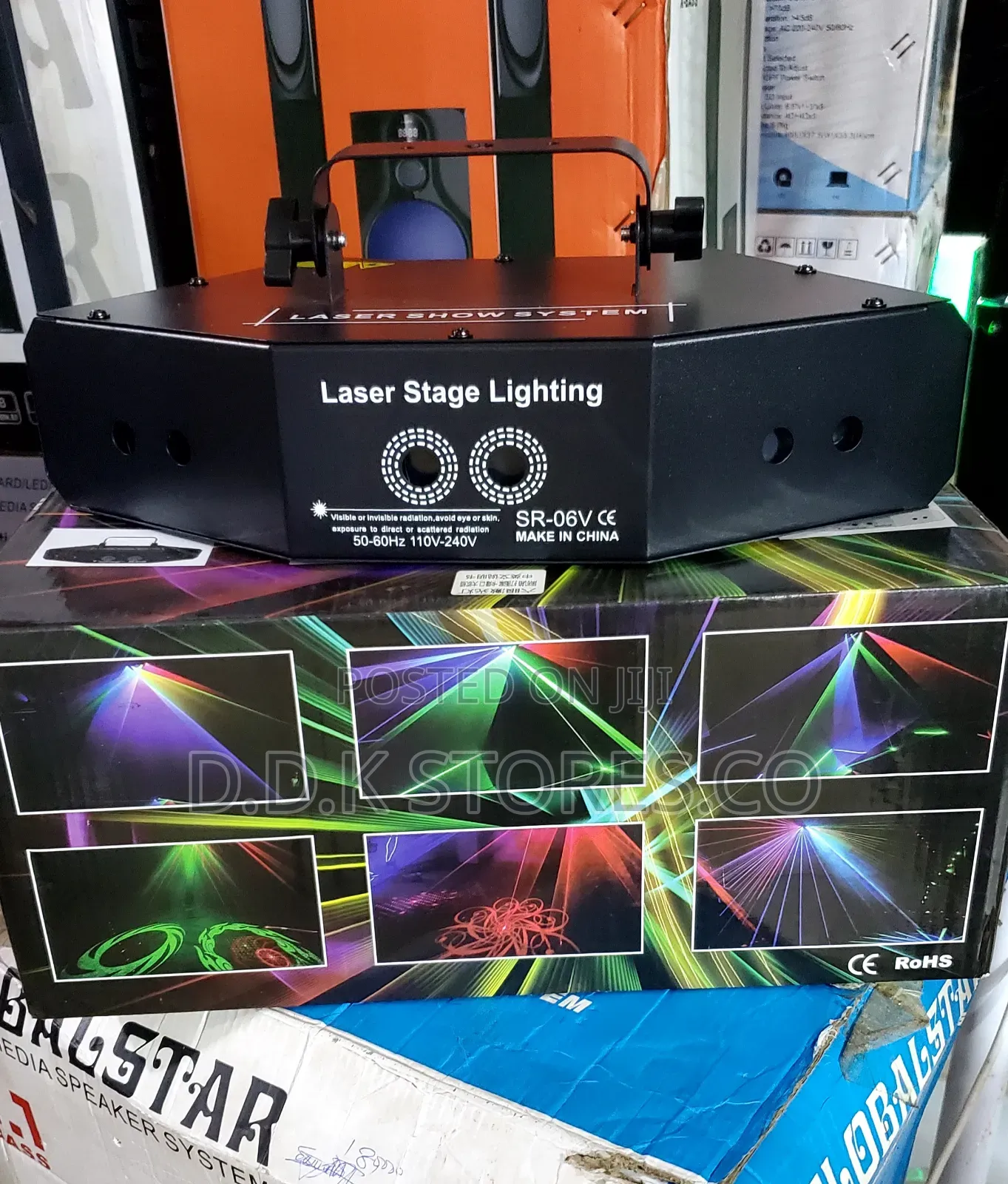 Laser Stage Lighting.