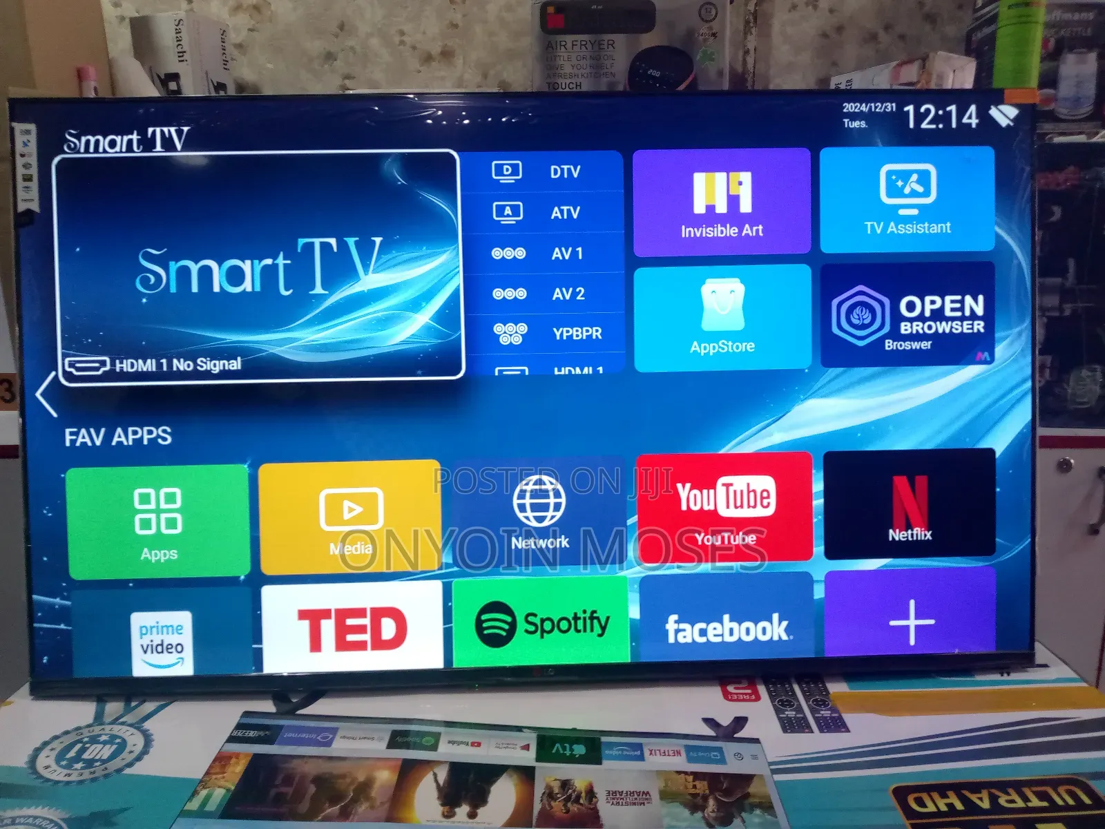 60" Lg Ultra Hd Android Smart Tv With Inbuilt Decoder