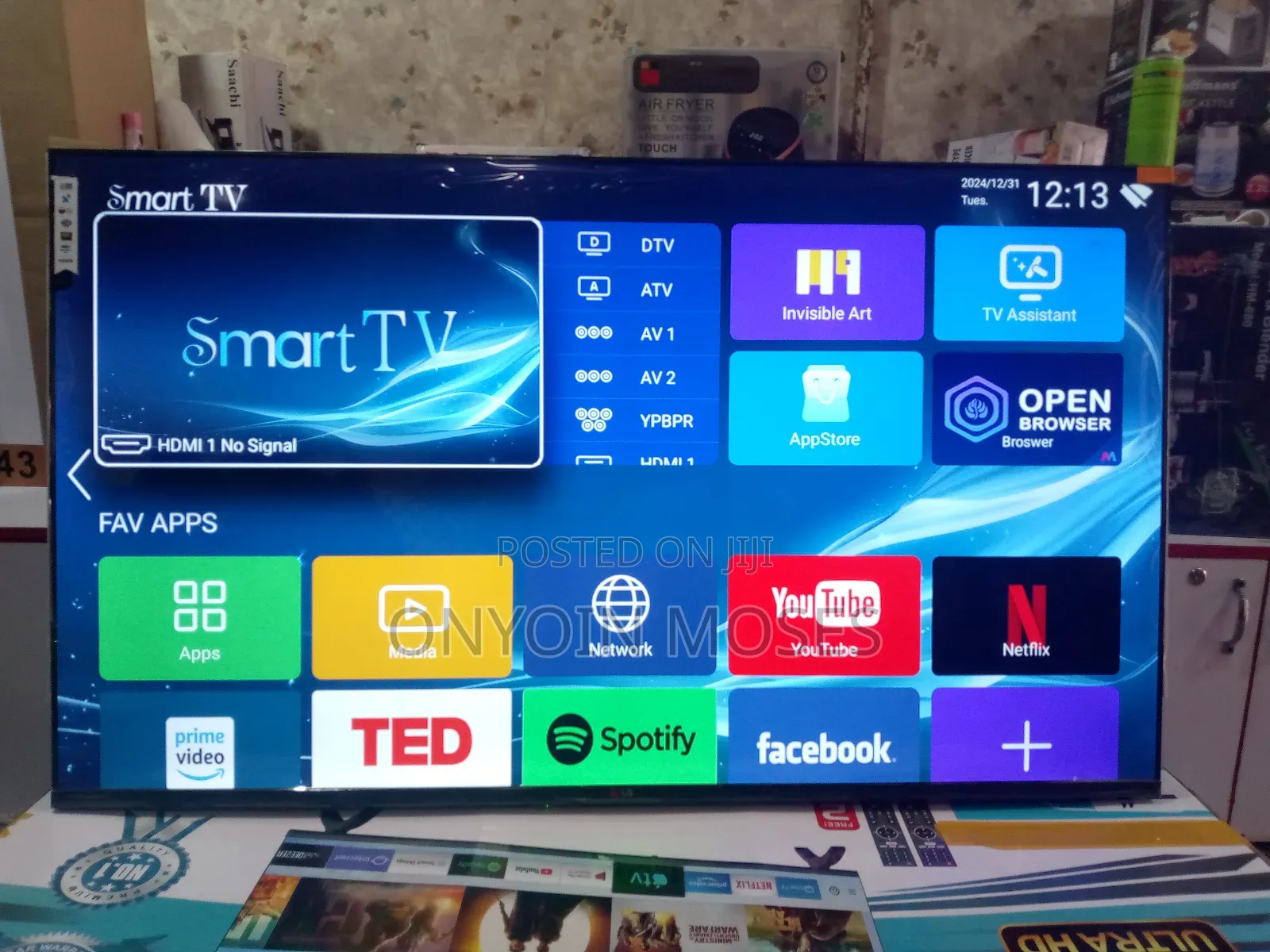 60" Lg Ultra Hd Android Smart Tv With Inbuilt Decoder