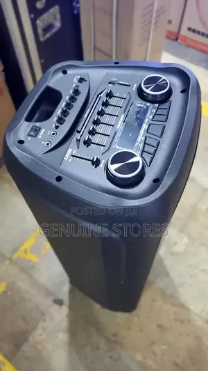 Cortina 12" Rechargeable Speaker With Free Microphone.