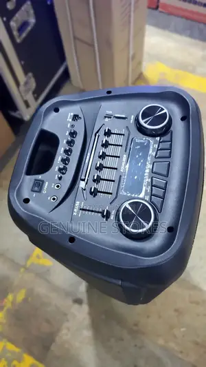 Cortina 12" Rechargeable Speaker With Free Microphone.