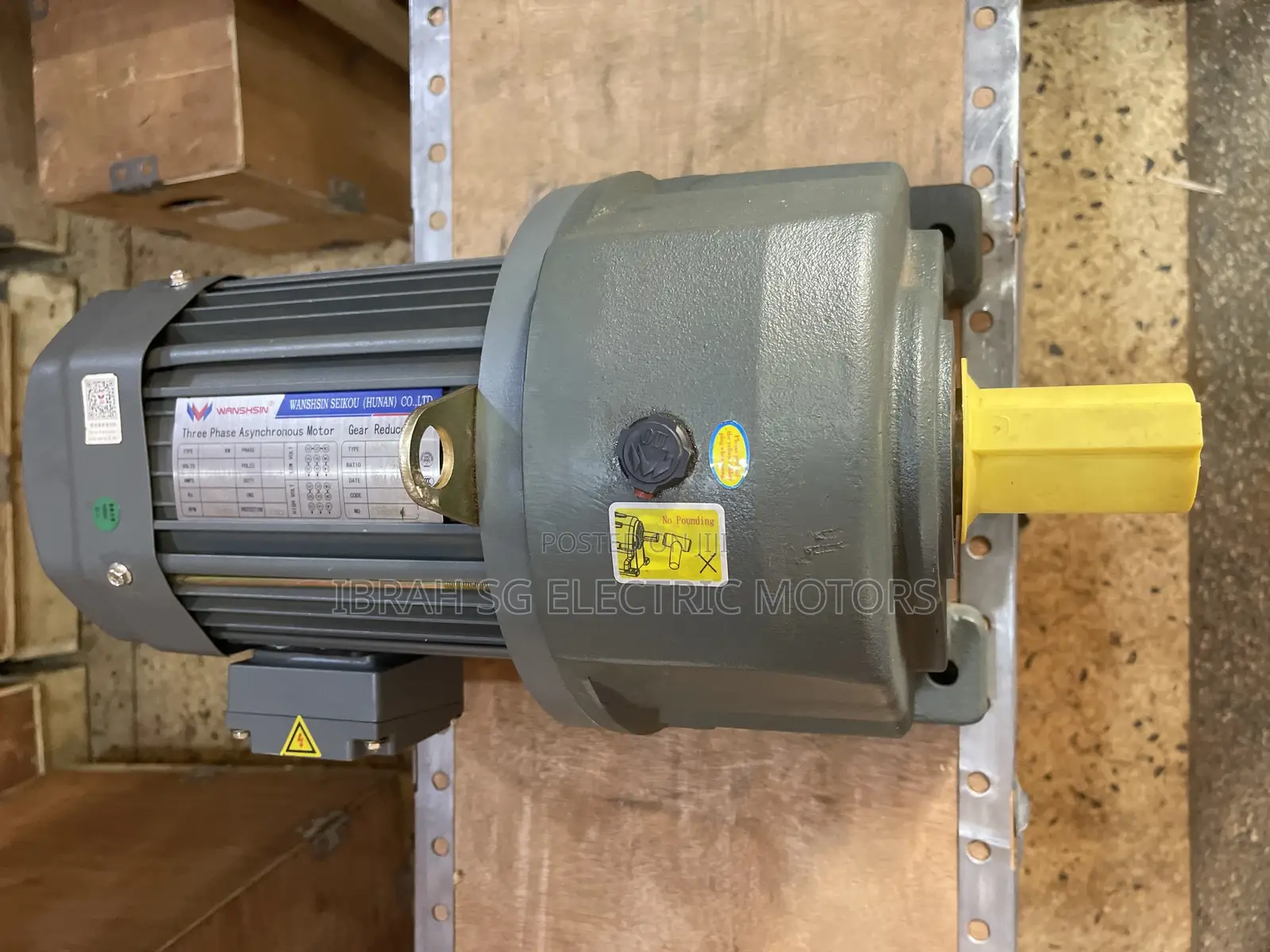 3phase 2hp Geared Motor