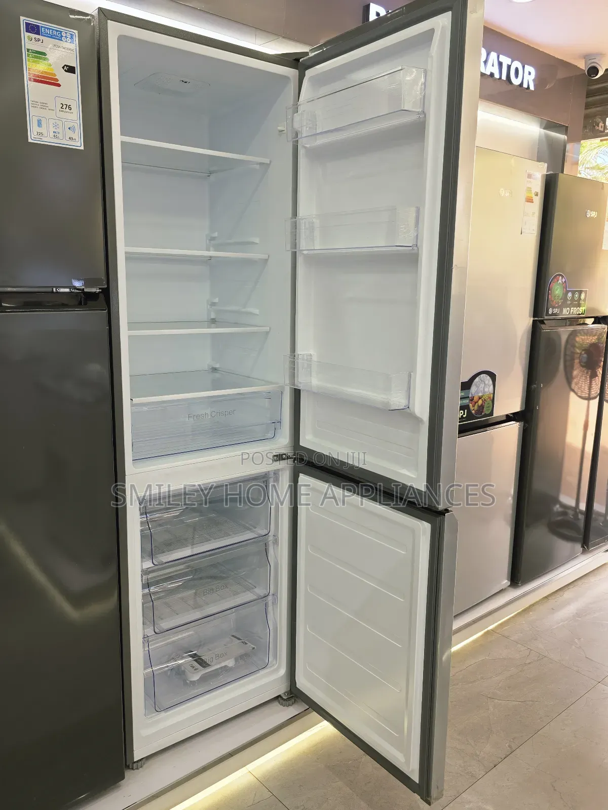 349ltrs SPJ Double Door Defrost Fridge at 20% Discount