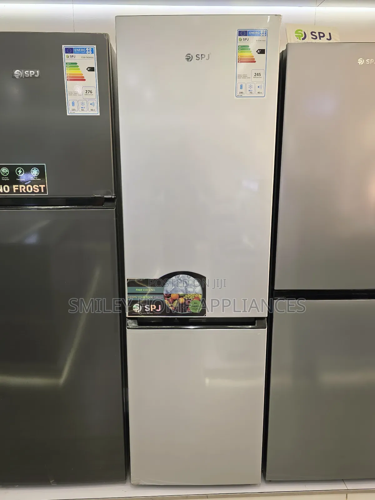 Newly Restocked 369ltrs SPJ Defrost Double Door Refrigerator