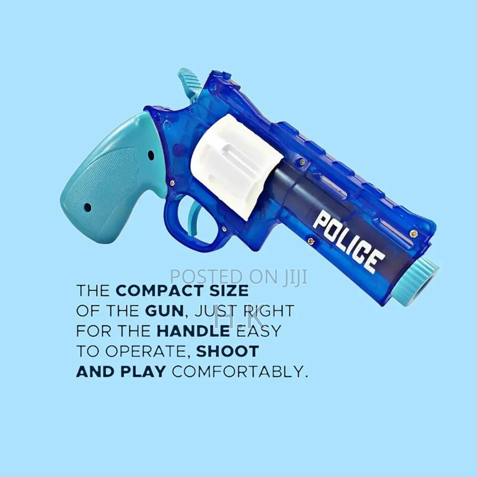 Kids Police Shooting Pistol Gun With Handcuffs