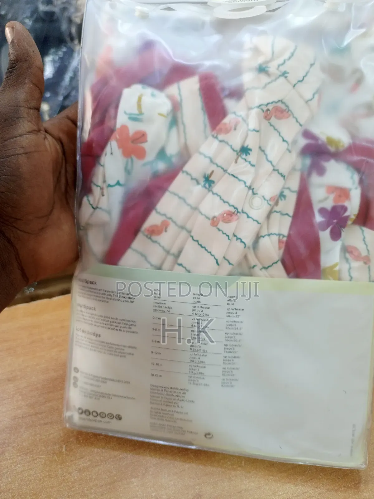 Baby Bodysuits From the Brand Mamas Papas