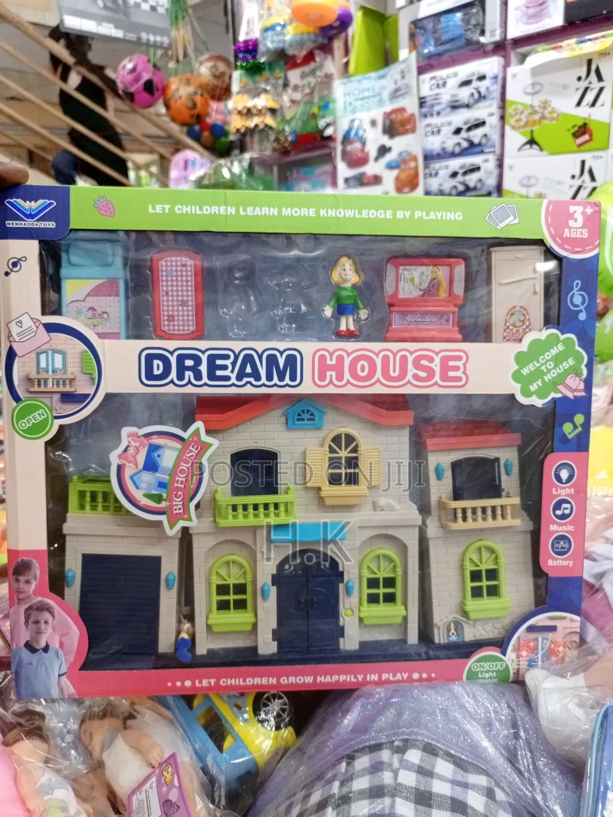 Dream House Dollhouse Playset