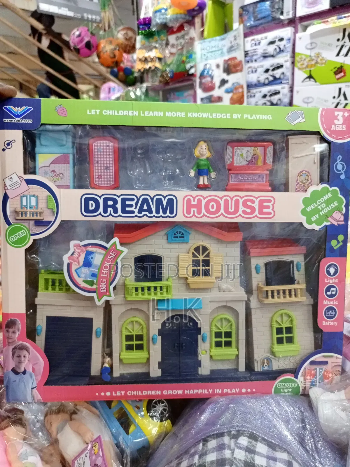 Dream House Dollhouse Playset