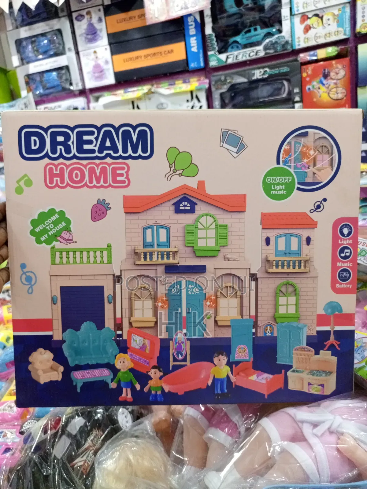Dream House Dollhouse Playset
