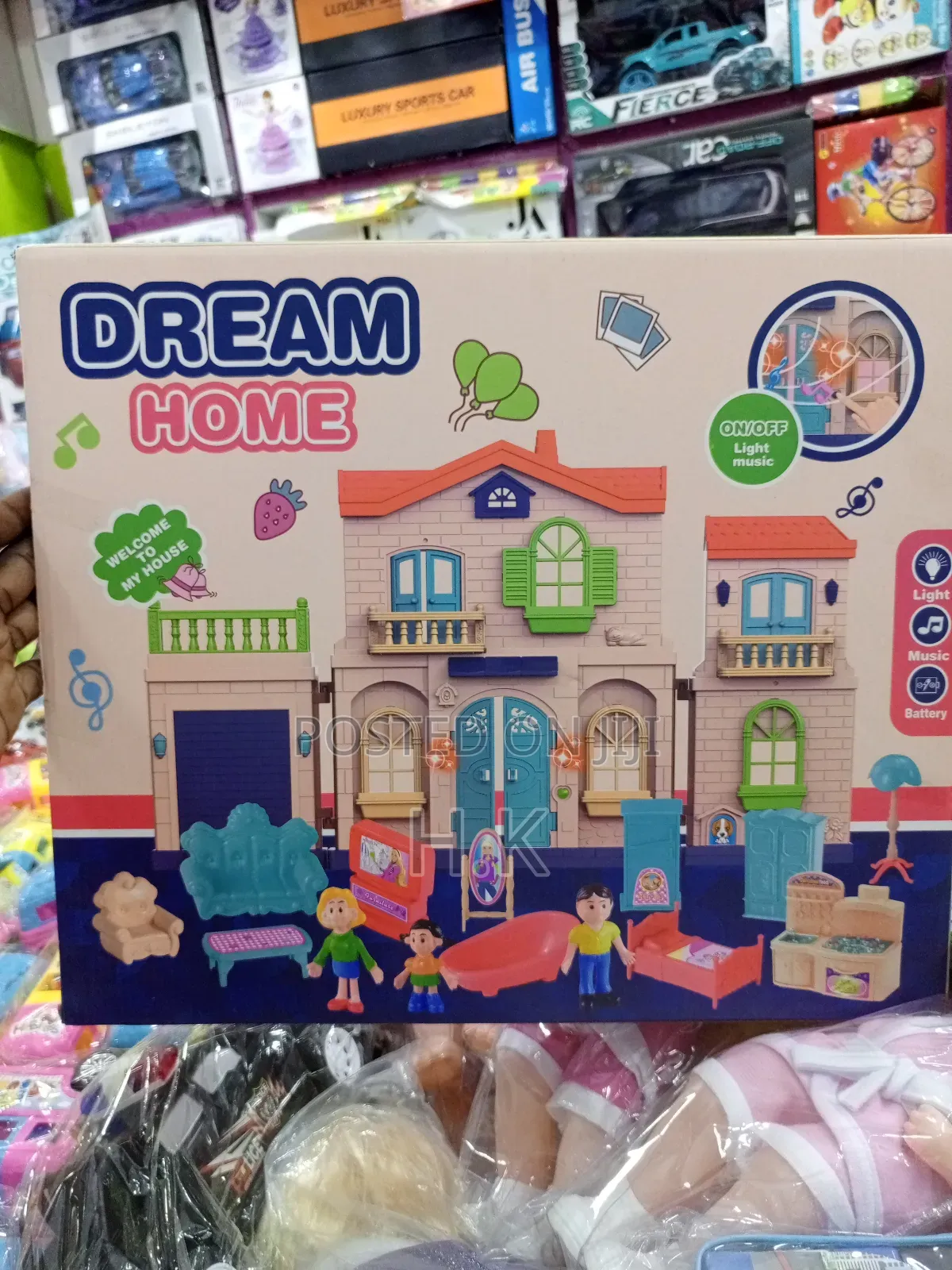 Dream House Dollhouse Playset
