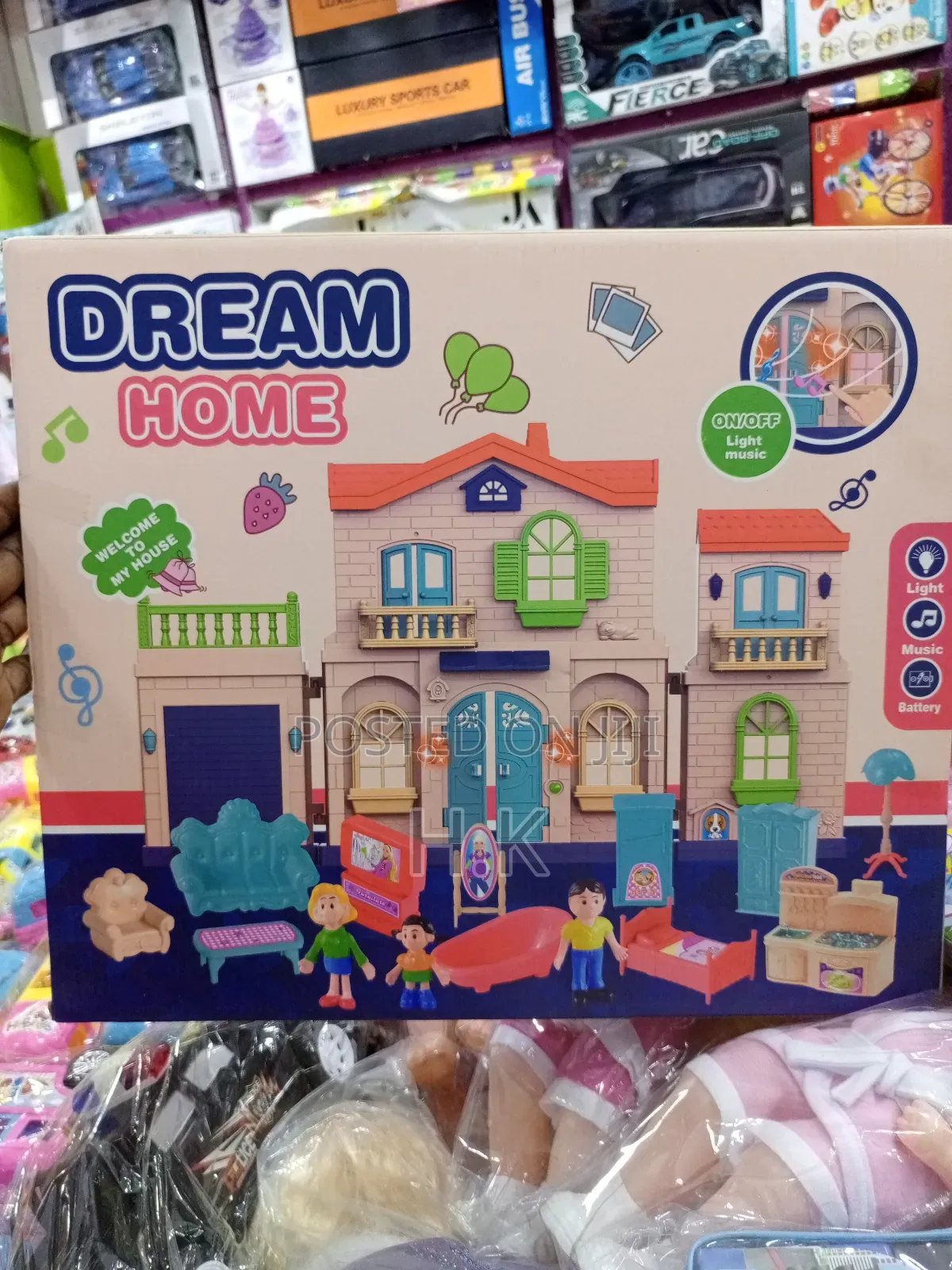 Dream House Dollhouse Playset