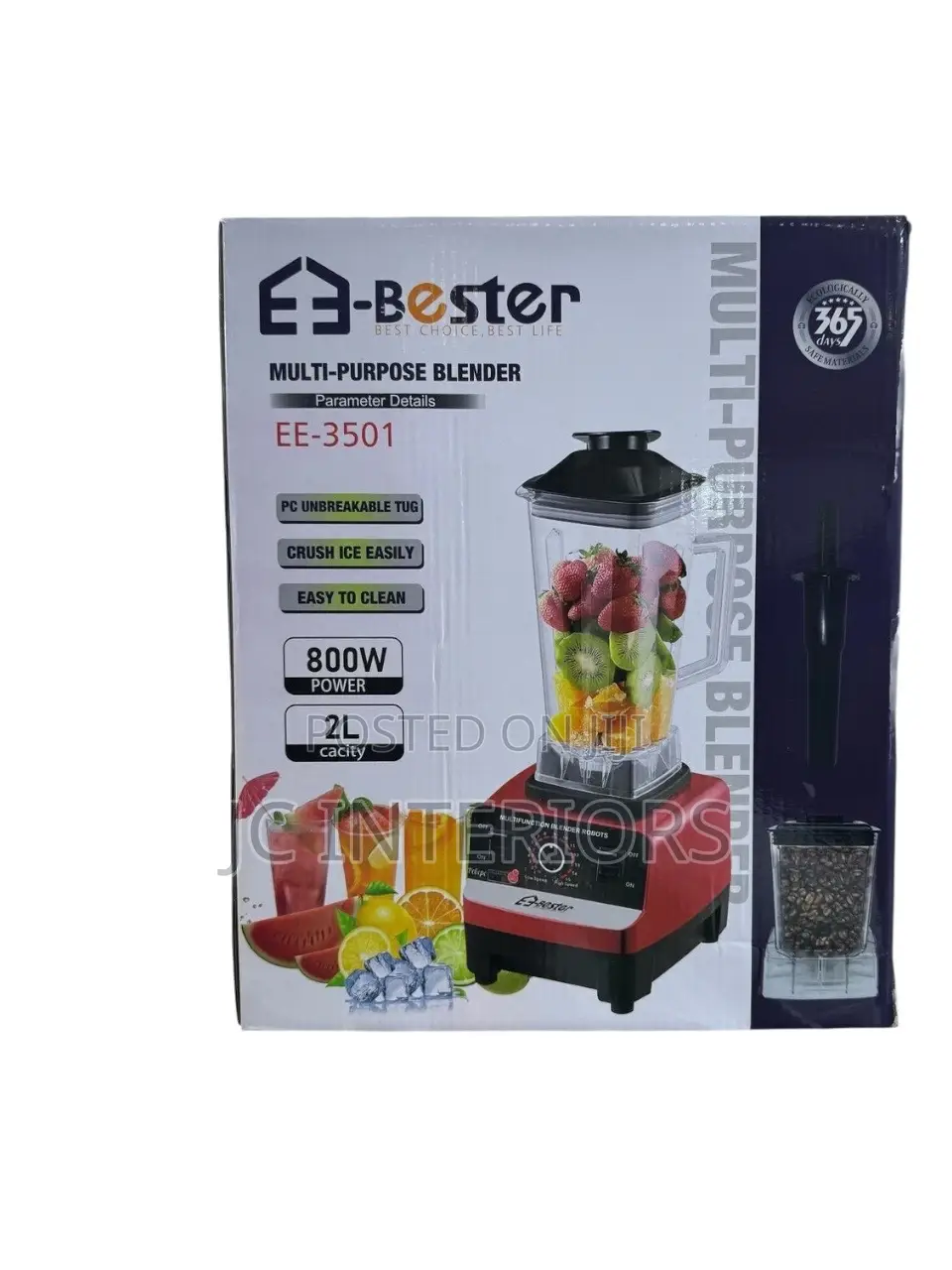Bester 2 in 1 Commercial Blender at 140,000 Ugx