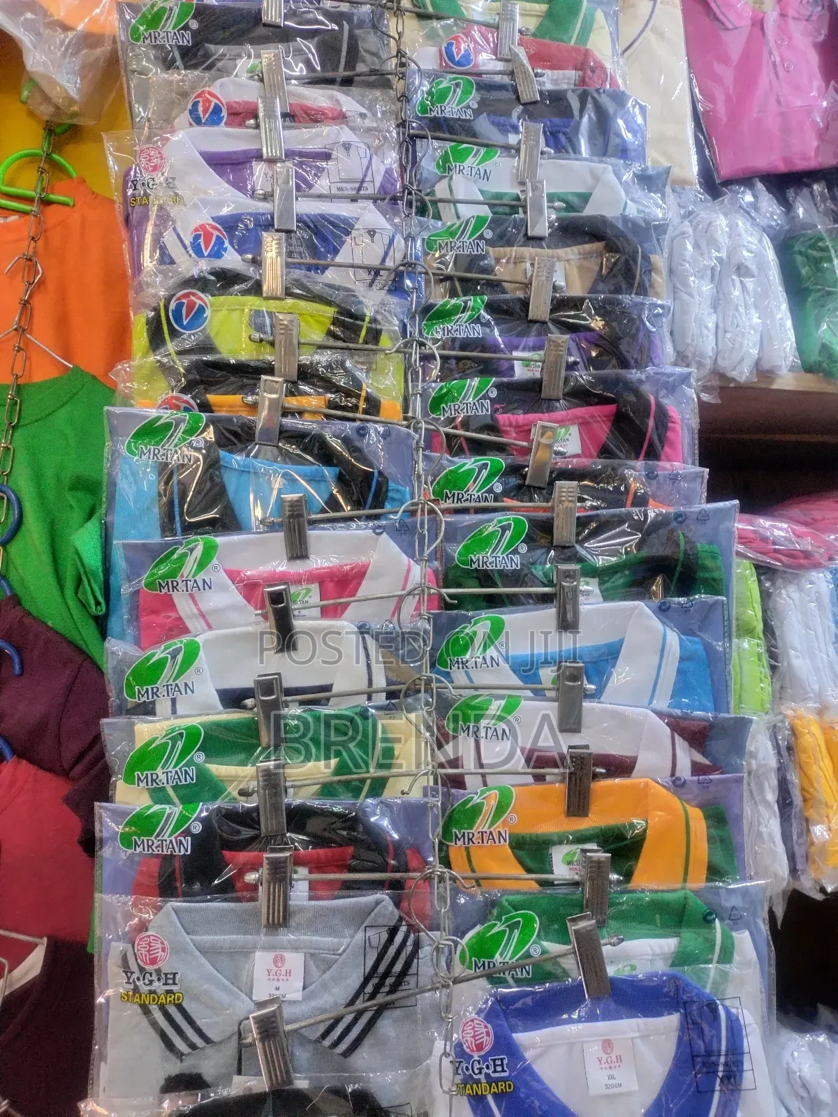 Brand New Original Adults Collar T-Shirts