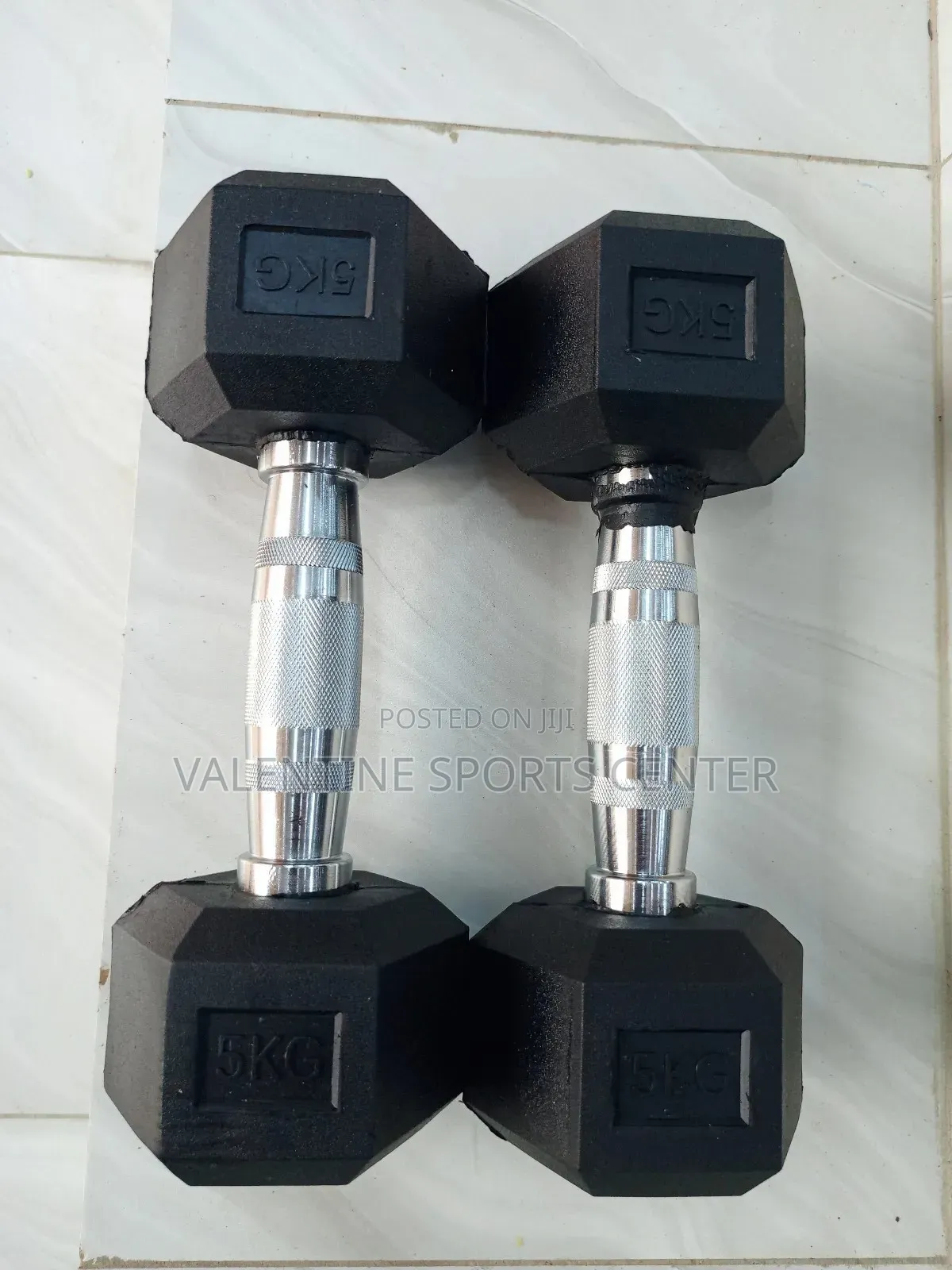 Black Dumbell Apair of 5kg
