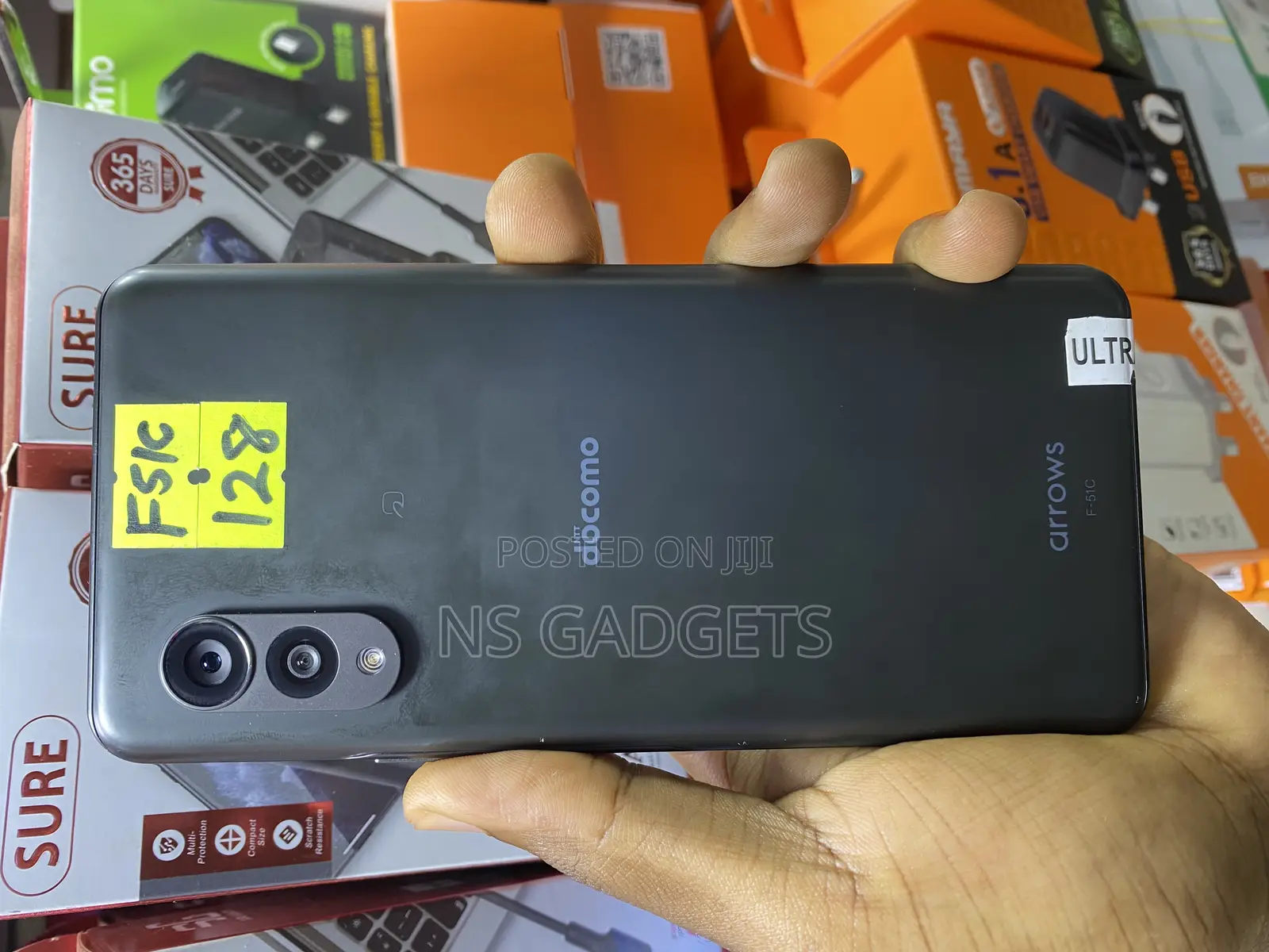 Fujitsu Arrows 5G F-51A 128 GB Black