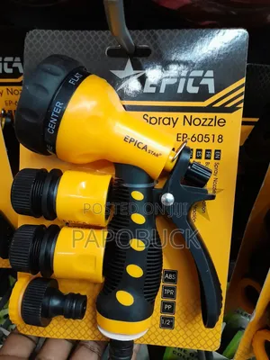 Epica - 7 Pattern High Pressure Hose Nozzle Water Spray