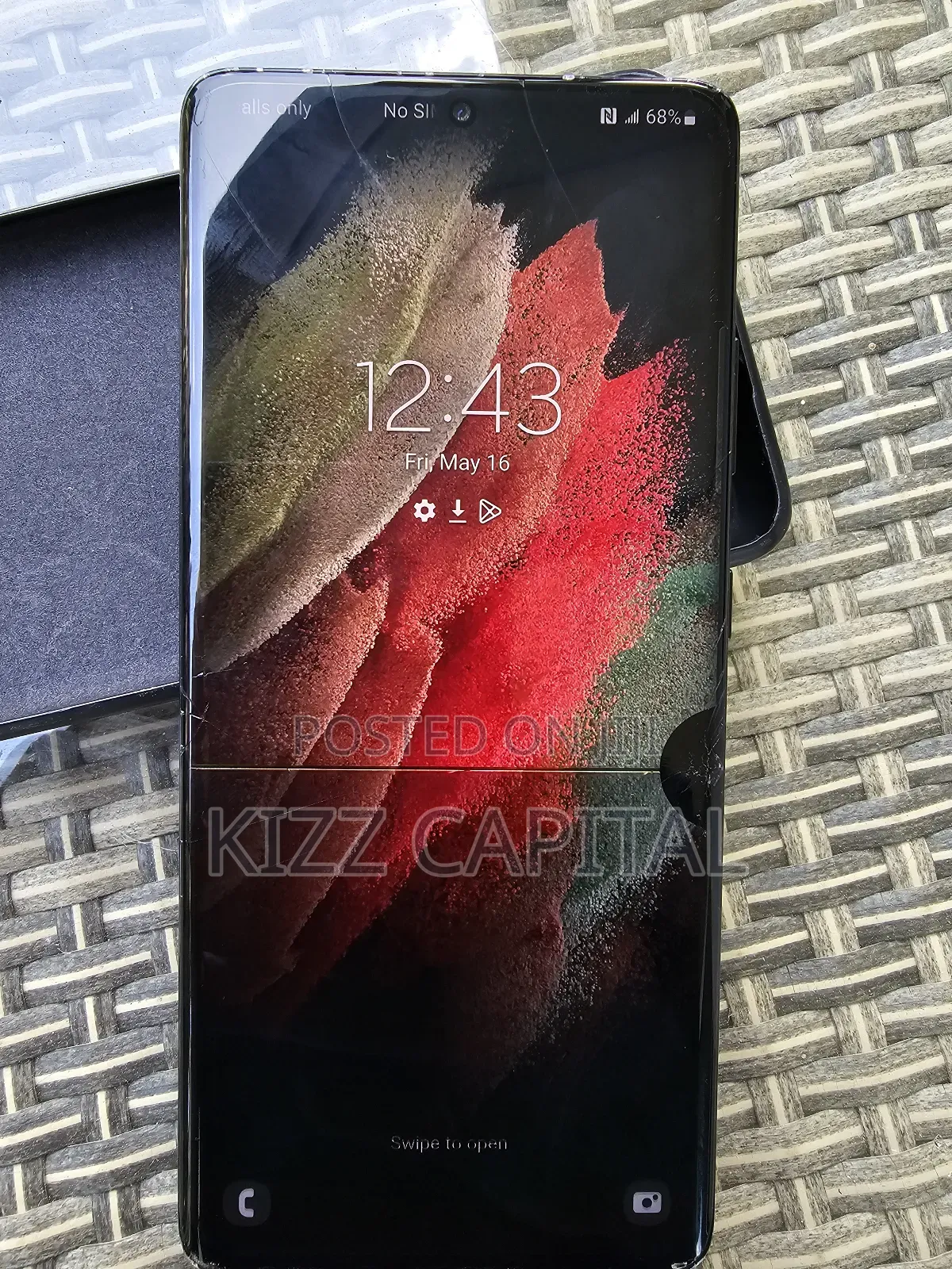 Samsung Galaxy S21 Ultra 5G 128 GB Black