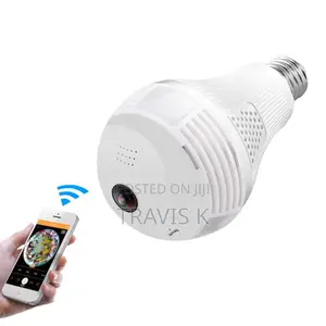 Smart Wi-Fi Bulb Camera