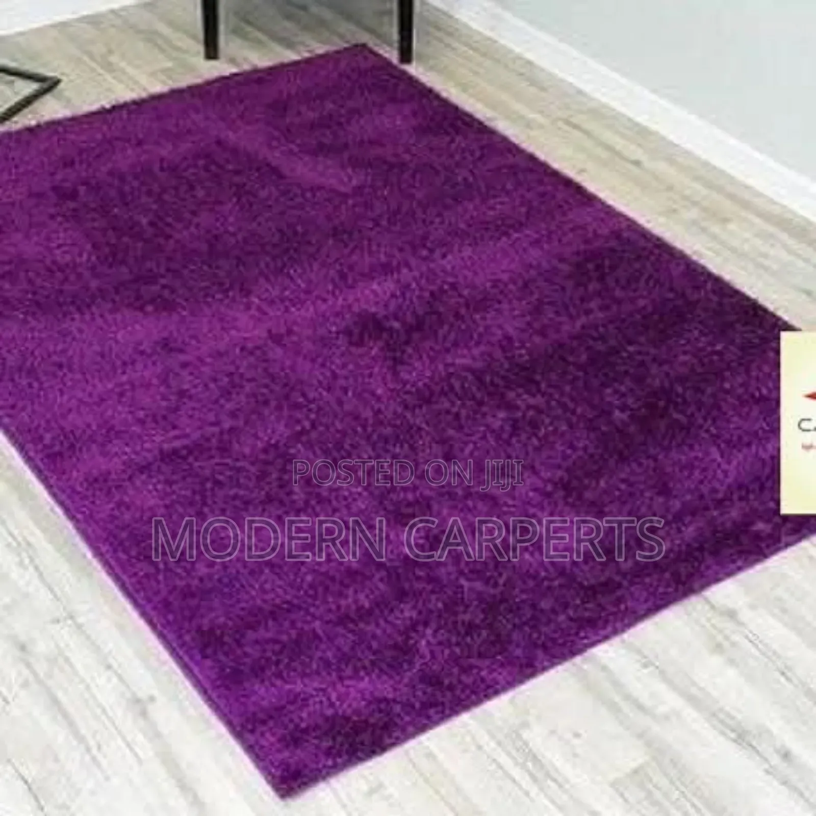 Purple Shaggy Rug