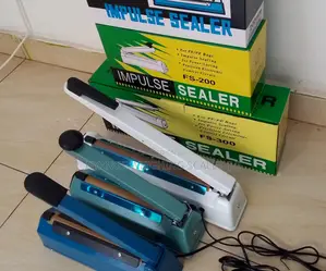 Plastic Bag Pouch Vertical Impulse Sealer Portable Sealing Machine