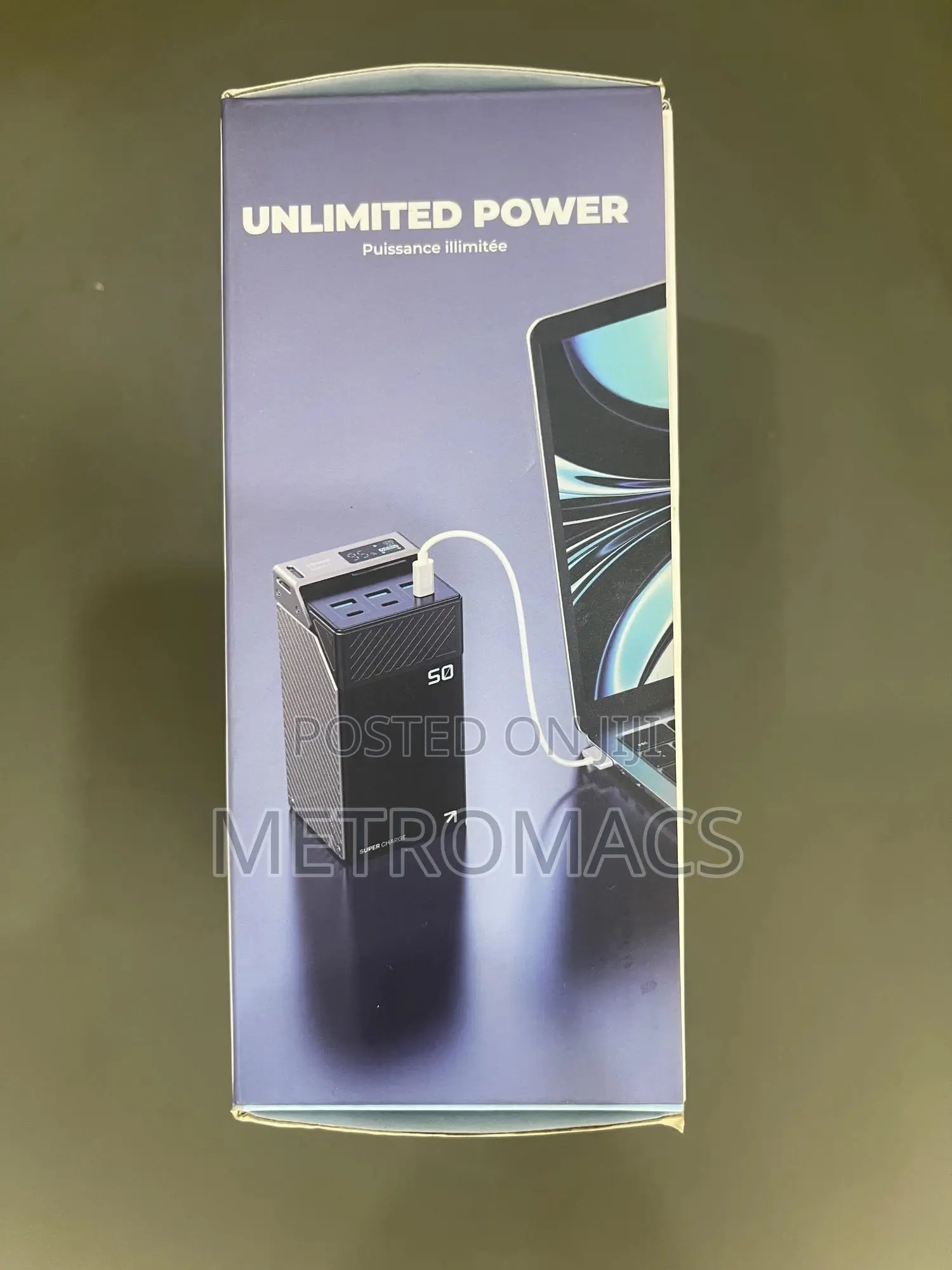 Powerology 50000mah Laptop Power Bank