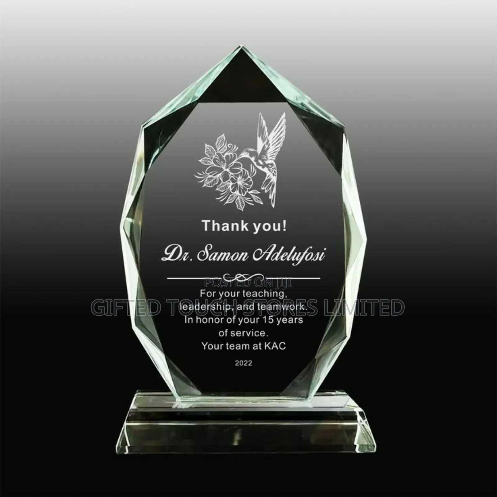 Glass Award
