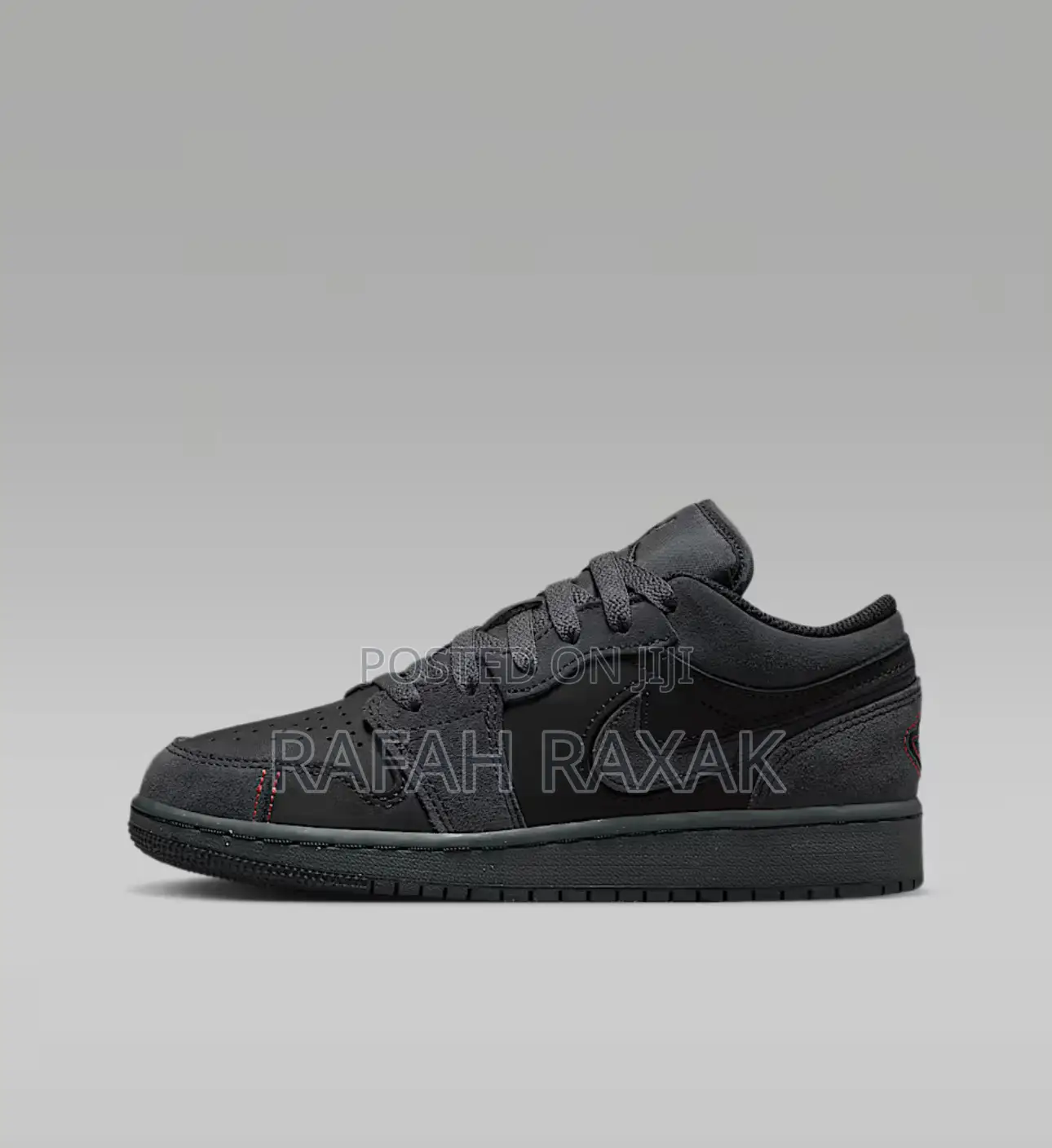 Nike Air Jordan 1 Low Se Craft “Dark Smoke Red” Sneaker