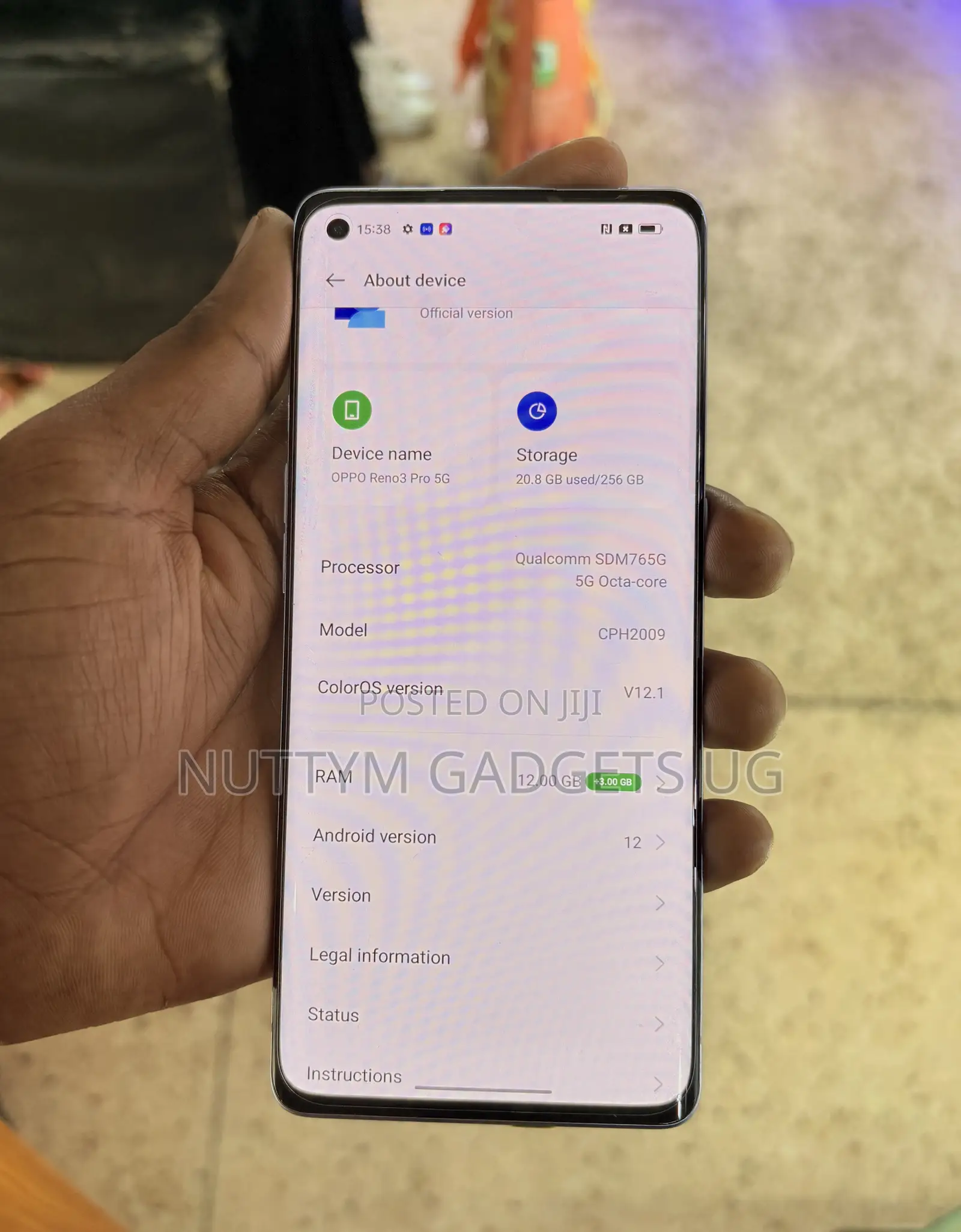 Oppo Reno3 5G 256 GB White