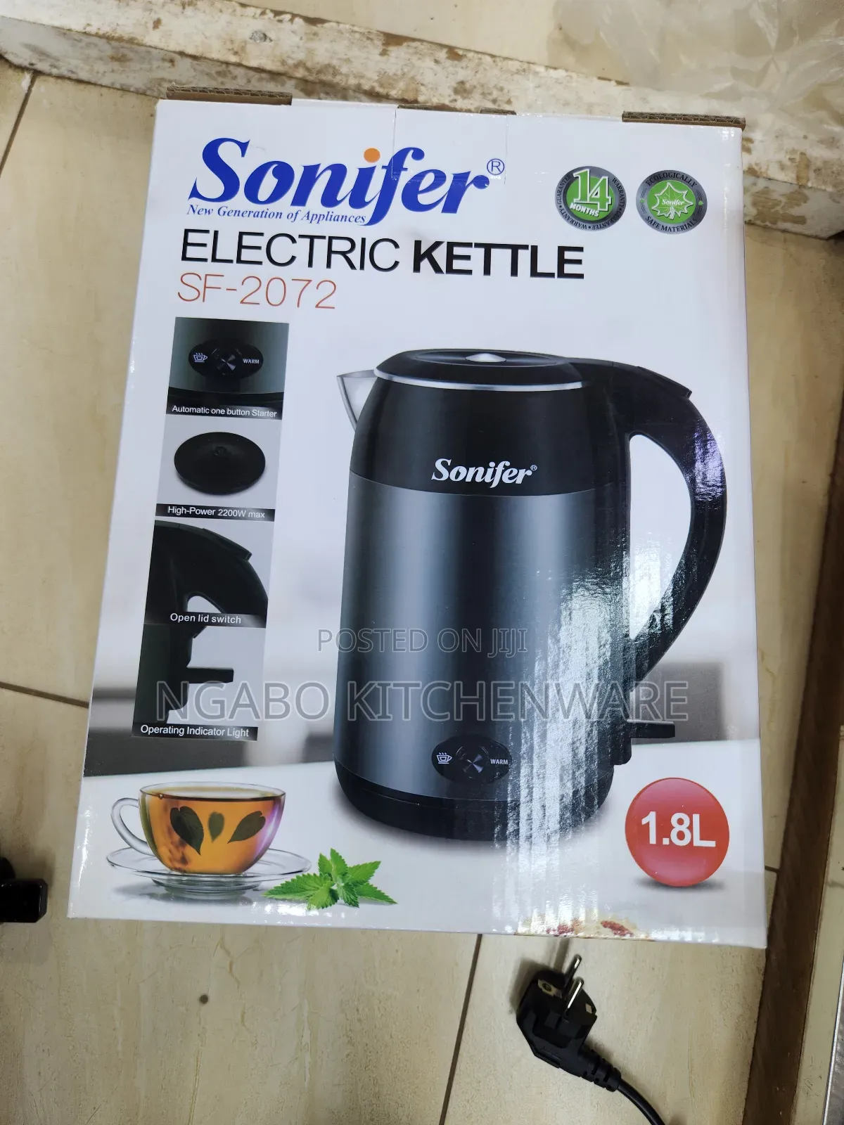 Electric Kettle Sonifer