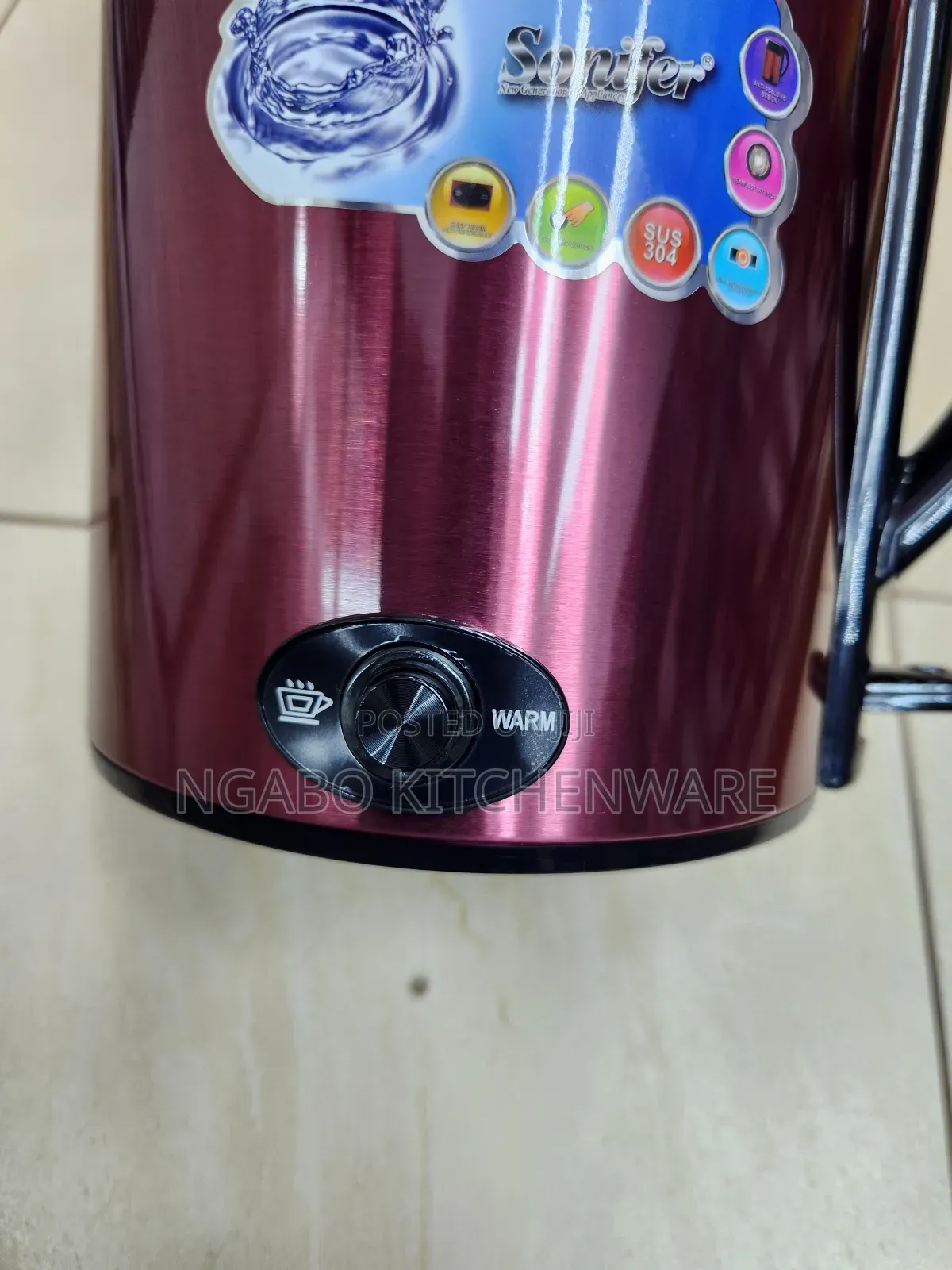 Electric Kettle Sonifer