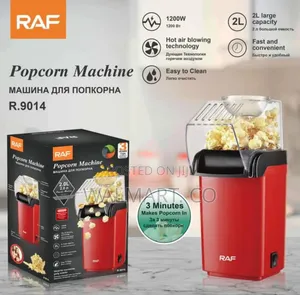 Raf Popcorn Machine 2l R.9014