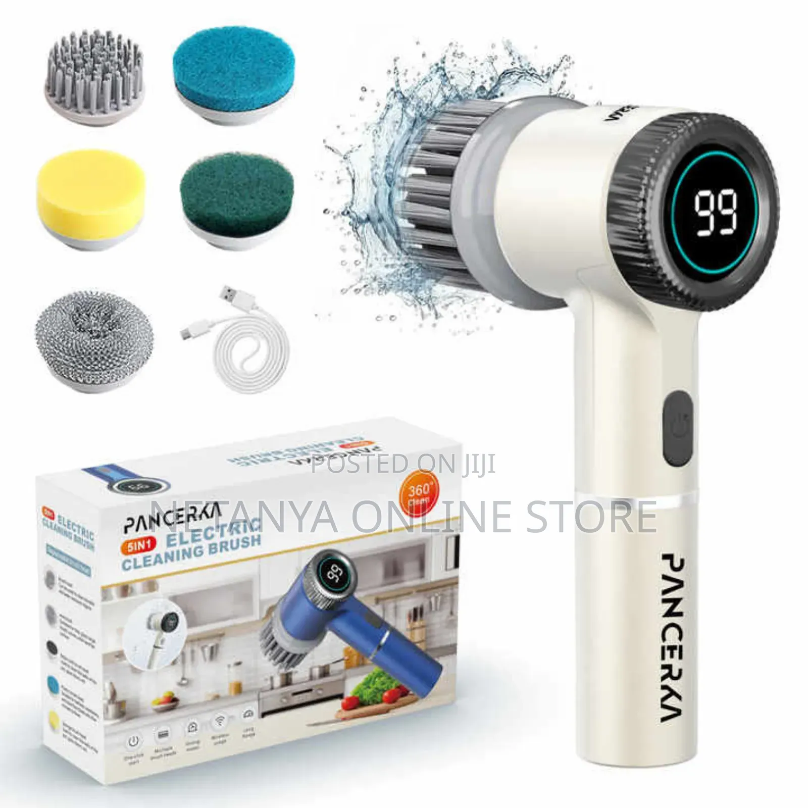 5in1 Automatic Cleaning Brush