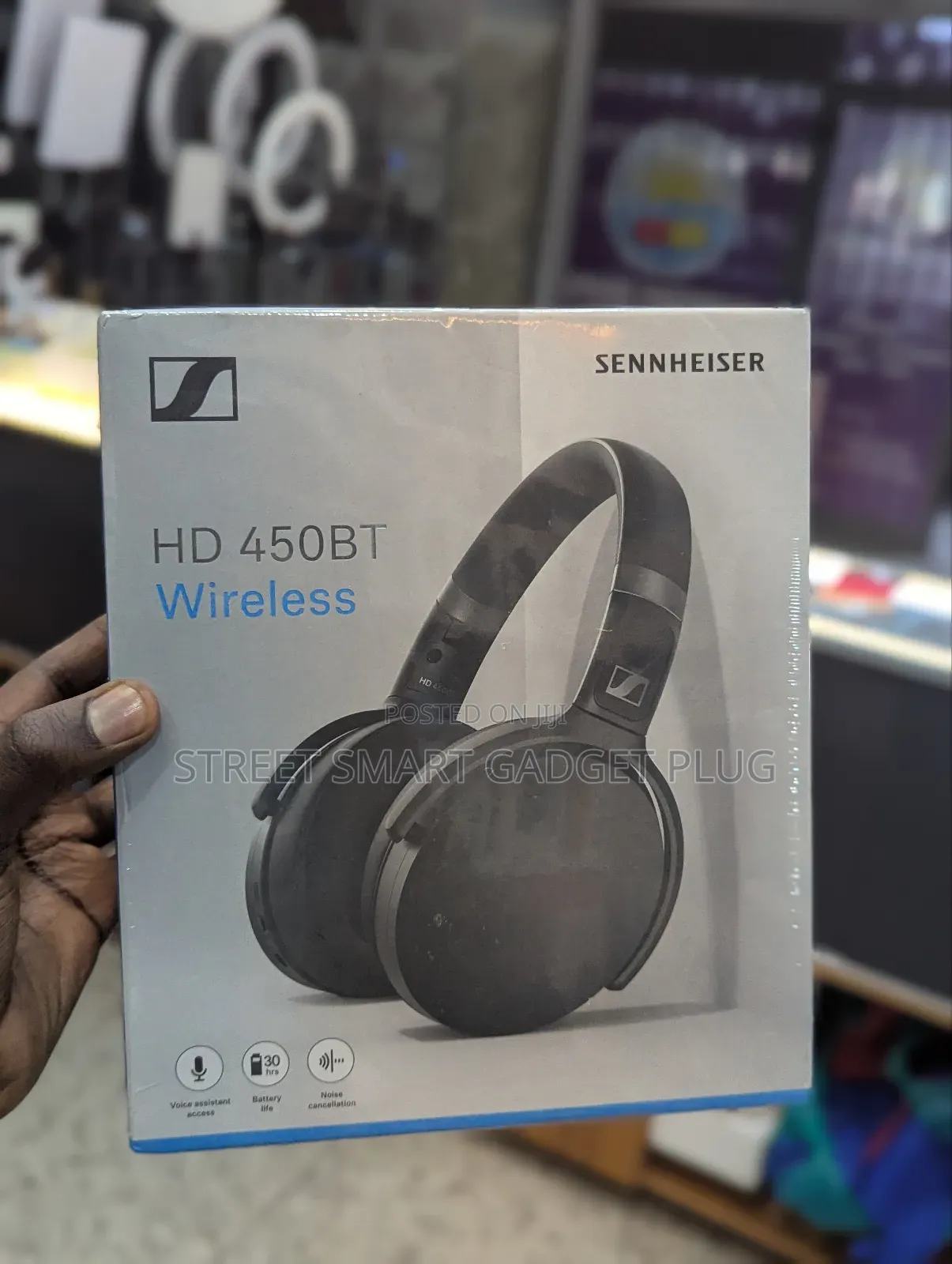 Sennheiser Hd 450bt Wireless Headphones 