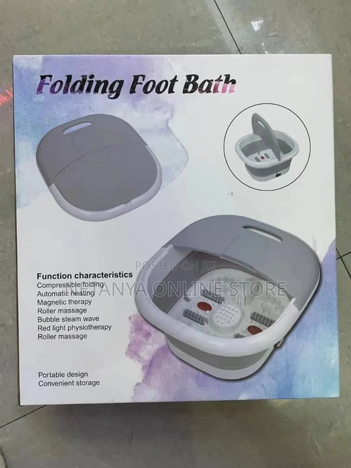 Folding Foot Bath for Foot Care