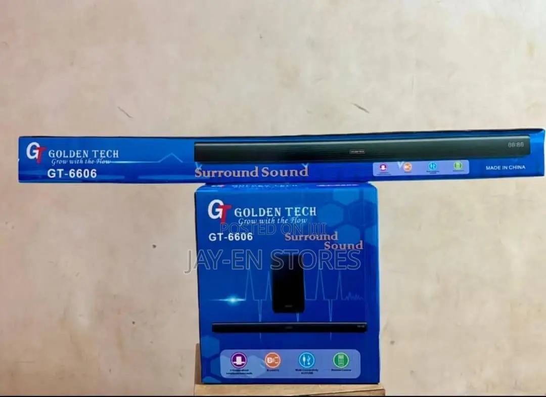 Goldentech Sound Bar Gt 6606 Speaker