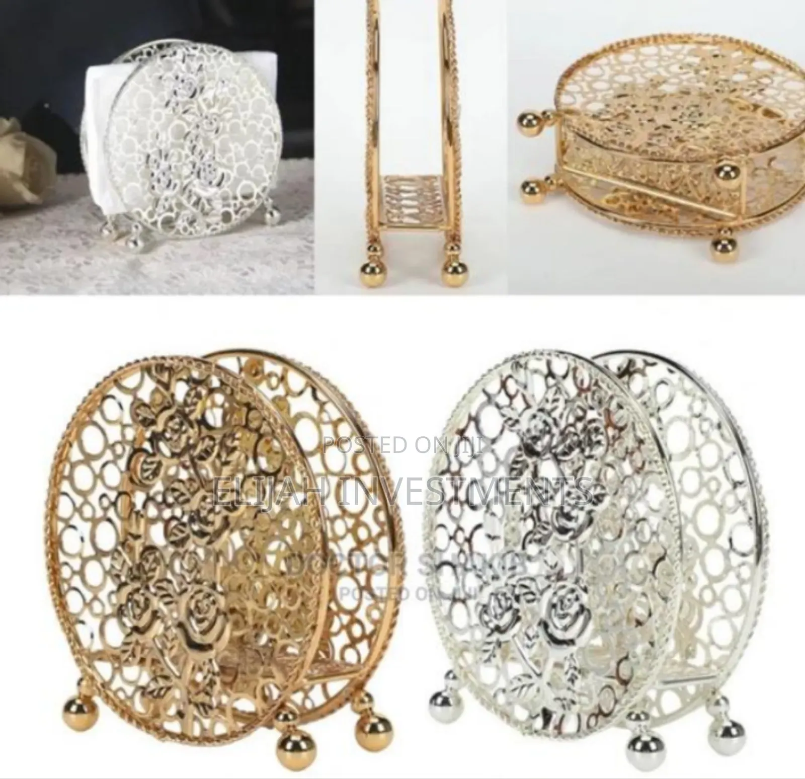 Free Standing Napkin Tissue Holders